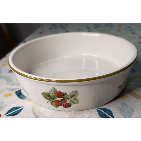 WEDGWOOD Fruit Sprays Croft Set of 2 Bread & Butter Plates & 2 Soup Bowles - Picture 10 of 16